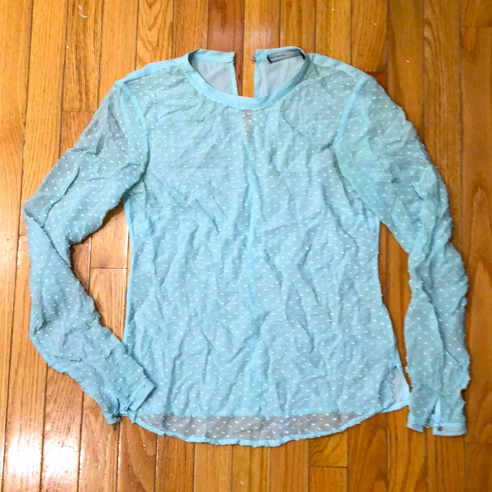 Karen Millen Swiss Dot Blouse
